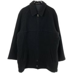 COMME des GARCONS HOMME コムデギャルソンオム 1992AW ジップアップヘビーメルトンブルゾン HJ-080760 ブラック M