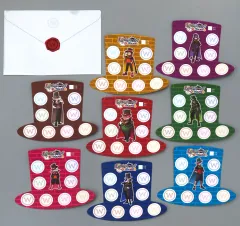 【中古】グッズセット ○○の主役は我々だ! スタンプカードセット(8種類セット/予告状クリアファイル付き) 『超遊戯/超インパクト・ユー!スタンプラリー』体験イベント限定グッズ