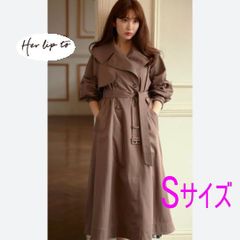 ☆未使用（タグ付） Herlipto Belted Dress トレンチコートS - メルカリ