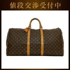 ルイ ヴィトン ボストンバッグ キーポル60 ブラウン モノグラム