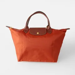 新品 ロンシャン LONGCHAMP ハンドバッグ ル プリアージュ オリジナル トップハンドルバッグ Mサイズ ブリック