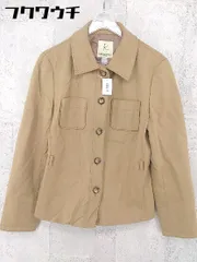 ◇ KUMIKYOKU 組曲 ウール ジャケット サイズ3 ブラウン レディース 【中古】 【1101270001090】