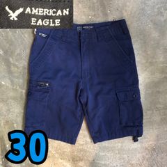 T6069 AMERICAN EAGLE カーゴパンツ　ショーツ　古着