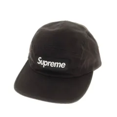 【中古】シュプリーム Supreme 2023年秋冬 Washed Chino Twill Camp Cap キャンプキャップ ブラック【サイズONE（58cm）】【メンズ】