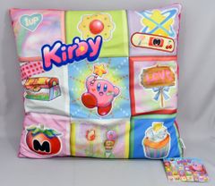 플루 아플리케 쿠션 Kirby×monet 타일