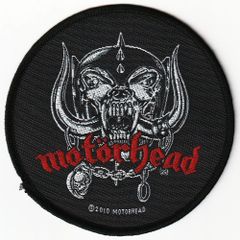 オフィシャル バンドワッペン モーターヘッド MOTORHEAD War Pigs ブラック 黒