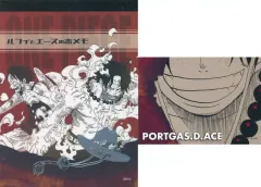 【中古】ノート・メモ帳 ワンピース ルフィとエースの志メモ ブロマイド付き 「ワンピース」 JUMP SHOP 20th FESTIVAL in 池袋グッズ