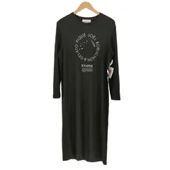 新品　ジェラートピケ　ジョエルロブション　レーヨンロゴワンピース gelato pique - 新品 ジェラートピケ 【JOEL ROBUCHON】レーヨン