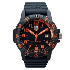 ルミノックス　かラーマーク　Luminox 3080シリーズ ブラック/オレンジ ルミノックス かラーマーク Luminox 3080シリーズ ブラック