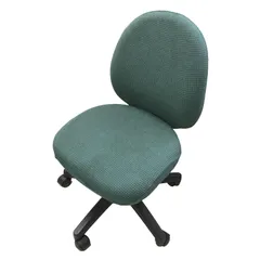 新品 [DauStage] 選べる カラー オフィスチェアカバー 椅子カバー オフィス用 事務椅子 チェアカバー 伸縮素材 01，オリーブ