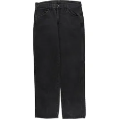 古着 RUSTLER ブラックデニム ストレートデニムパンツ メンズw34 /eaa420896 【中古】/eaa420896のサムネイル