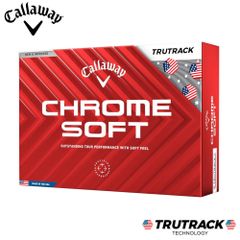 キャロウェイ CALLAWAY ボール クロム ソフト CHROME SOFT  TRUTRACK 24 1ダース 3ピース