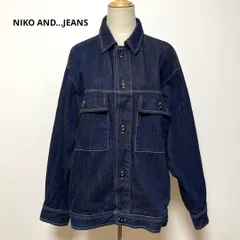 NIKO AND...JEANS ニコアンド ダークブルー デニムジャケット 3