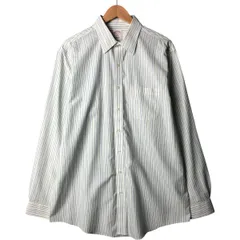 古着 ブルックスブラザーズ Brooks Brothers 346 長袖 コットンストライプシャツ メンズL相当/eaa566944