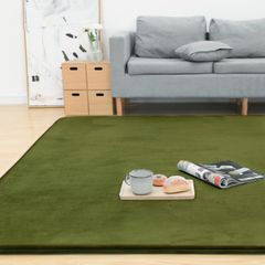 新品 Colorsroom カーペット ラグ 極厚25mm 185×185cm 約2畳 クッションラグ 防音 厚手 撥水加工 防ダニ 抗菌 防臭 低ホルム もちもち ふわっと手触り ホットカーペット対応 低反発と同じ厚み ラグマット こたつ敷きマット リピング