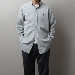 Ralph Lauren Plaid B.D Shirt "classic fit m" 131127