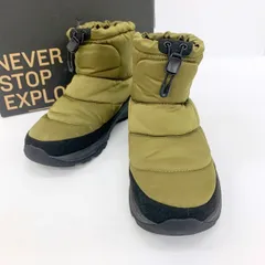 THE NORTH FACE Nuptse Bootie WP Logo Short NF52076 ヌプシブーティ ロゴ スノー ブーツ 箱付き メンズ ノースフェイス 靴 DF15111■
