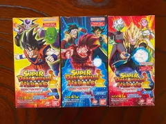 香港版スーパードラゴンボールヒーローズ セレクションパックvol.４, ５, ６３BOXセット（未開封）