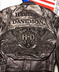 HARLEY DAVIDSON ハーレーダビッドソン 【稀少！金糸刺繍！限定