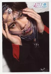 【中古】生写真(男性) 超特急/カイ(小笠原海)/バストアップ・衣装黒赤・両手顔/生写真 第58弾