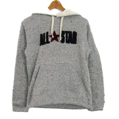 コンバース パーカー トップス ニットフリース 裏ボア オールスター 未使用品 メンズ Mサイズ グレー CONVERSE