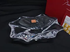 ■新品■未使用■ Baccarat バカラ キャディックス クリスタルガラス 灰皿 アッシュトレイ 小物入れ インテリア  クリア BM7760