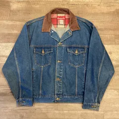 80s MARLBORO 襟レザー ハンティングジャケット TALONジップ 80s MARLBORO 襟レザー ハンティングジャケット TALONジップ 80s
