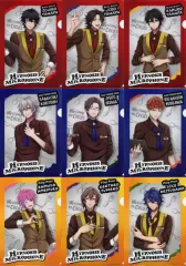 【中古】クリアファイル 全9種セット A4オリジナルクリアファイル 「ヒプノシスマイク -Division Rap Battle-×ココス」 対象メニュー注文特典 第1弾