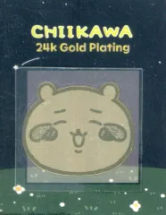 【中古】シール・ステッカー ちいかわ(笑顔) 「ちいかわ なんか小さくてかわいいやつ 24Kゴールドステッカー(グミ)」 韓国限定