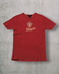 GUCCI MUSEO グッチ ミュゼオ Tシャツ レッド M | Mercari
