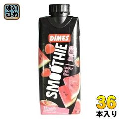 日本珈琲貿易 ディメス スイカミックス スムージー 310ml 紙パック 36本 (12本入×3 まとめ買い) 果汁飲料 フルーツミックス