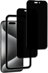 KPNS iphone 15 pro max 覗き見防止フィルム【2枚セットのぞき見防止】 日本素材製 覗き見防止 iPhone 15 Pro Max 用 ガラスフィルム 強化ガラス カバー いphone15pro max 保護フィルム ガ