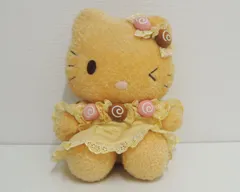 [NI] ハローキティ　キティちゃん　ぬいぐるみ　カフェ　キャラメル　茶色　サンリオ　HELLO KITTY　Sanrio
