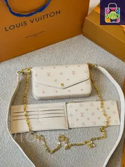 【今日特価】LV POCHETTE F?LICIE 2024 Triple Set - LV ポシェット フェリシエ 2024 トリプルセット-WTO輸入