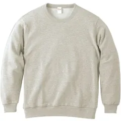 ☆ 003.杢グレー ☆ XLサイズ ☆ 8.4オンス クルーネック ライトトレーナー トレーナー メンズ レディース クルーネックライトトレーナー スウェット ルームウェア ユニセックス S M L LL XL 2XL WOMENサイズ 8.4オンス 薄手