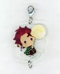 【中古】雑貨 竈門炭治郎 「鬼滅の刃 ゆらふわランダムアクリルチャーム フラワーver. vol.1」