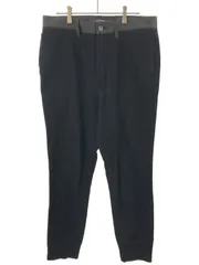 JUNYA WATANABE COMME des GARCONS MAN ジュンヤワタナベ コムデギャルソンマン 17SS モールスキン ジョガーパンツ ブラック グレー L WS-P061のサムネイル