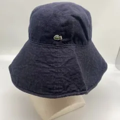 ラコステ　Lacoste リバーシブル バケットハット　　レディース　帽子