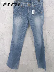 ◇ SOMETHING サムシング EDWIN エドウィン ジーンズ デニム パンツ サイズXS インディゴ レディース 【中古】 【1002801121686】