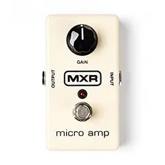 MXR micro amp + M233 中古 中古】MXR / M233 Micro Amp + 【池袋店】 | イシバシ楽器