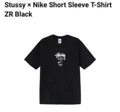 stussy NIKE コラボ Tシャツホワイトサイズ