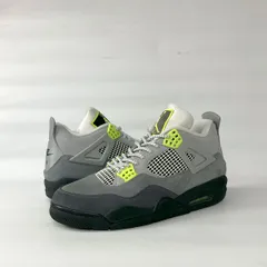 NIKE AIR JORDAN 4 RETRO SE COOL GREY/VOLT 【‘95 NEON】 US11-29.0cm
