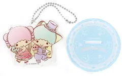 【中古】雑貨 リトルツインスターズ アクリルスタンドチャーム 「Happyくじ Sanrio characters Halloween 2022」 アクリルスタンドチャーム賞