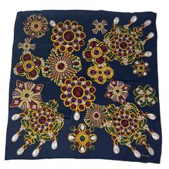 未使用品 HERMES エルメス スカーフ 2023年 カレ90 PLANIFLEURS