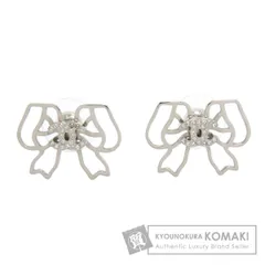 【最終値下げ】CHANEL シルバー リボン付きピアス 片耳 可愛すぎ♪ 25B 限定 CHANEL キラキラ リボン ピアス CCロゴ