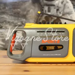 SONY CFM-104 ラジオ ハンドル付き値下げ11800⇒10800 SONY CFM-104 ラジオ ハンドル付き値下げ11800⇒10800 - メルカリ