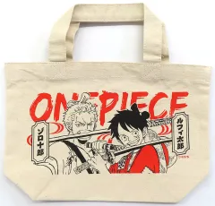 【中古】バッグ [単品] ルフィ太郎＆ゾロ十郎 トートバッグ 「ワンピース ルフィ太郎＆ゾロ十郎 コンビセット」
