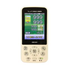 朝日ゴルフ EAGLE VISION GPSゴルフナビゲーション ホワイト 防水 高低差 グリーン拡大 スコア入力 EV-522 中古 T1