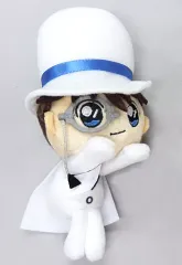 【中古】ぬいぐるみマスコット・ぬいぐるみバッジ 怪盗キッド ぴょこのるぬいぐるみマスコット 「無添くら寿司×名探偵コナン 紺青の拳」 ビッくらポン!! 大当たり 銀賞