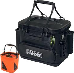Neer バッカン 28L ブラック 水汲みバケツ付き タックルボックス1270